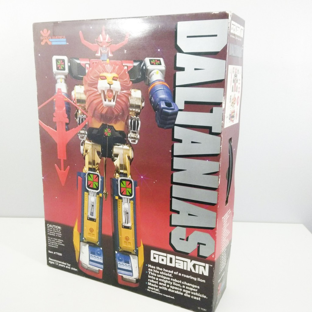 POPY Daltanius Godaikin – BANDAI 1980 – Complet Avec Boîte D'origine – Robot Vintage