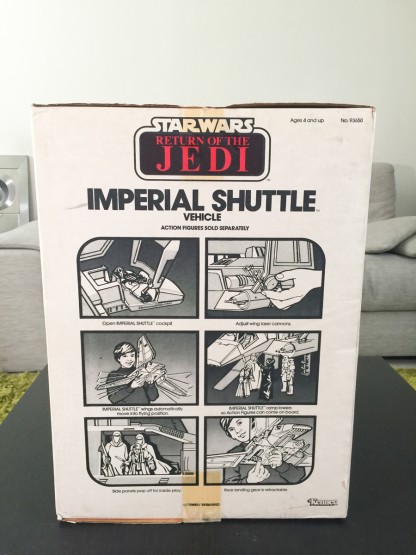 imperial shuttle kenner 1984 – MIB content sealed