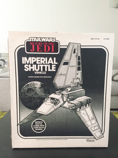 imperial shuttle kenner 1984 – MIB content sealed