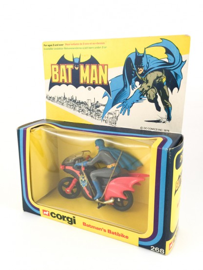 BATBIKE Corgi MIB - Corgi toys 268 - batman