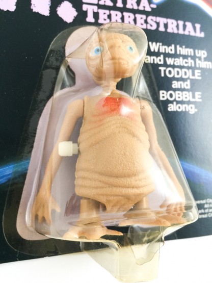 E.T. l'extraterrestre a remontoir wind-up MOC – ljn toys – 1982