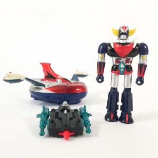 Goldorak + Navette POPY Gashapon CGA-11 CGA-12 miniature (no box)