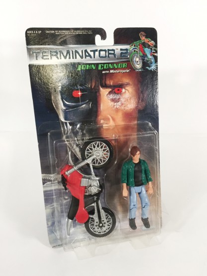 Terminator 2 T2 Judgment Day Movie - John Connor By Kenner 1991. Includes Motorcycle
