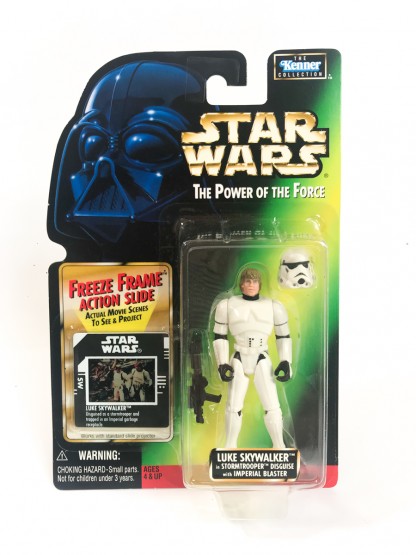 Luke Sywalker Stromtrooper Freeze Frame - Star Wars POTF