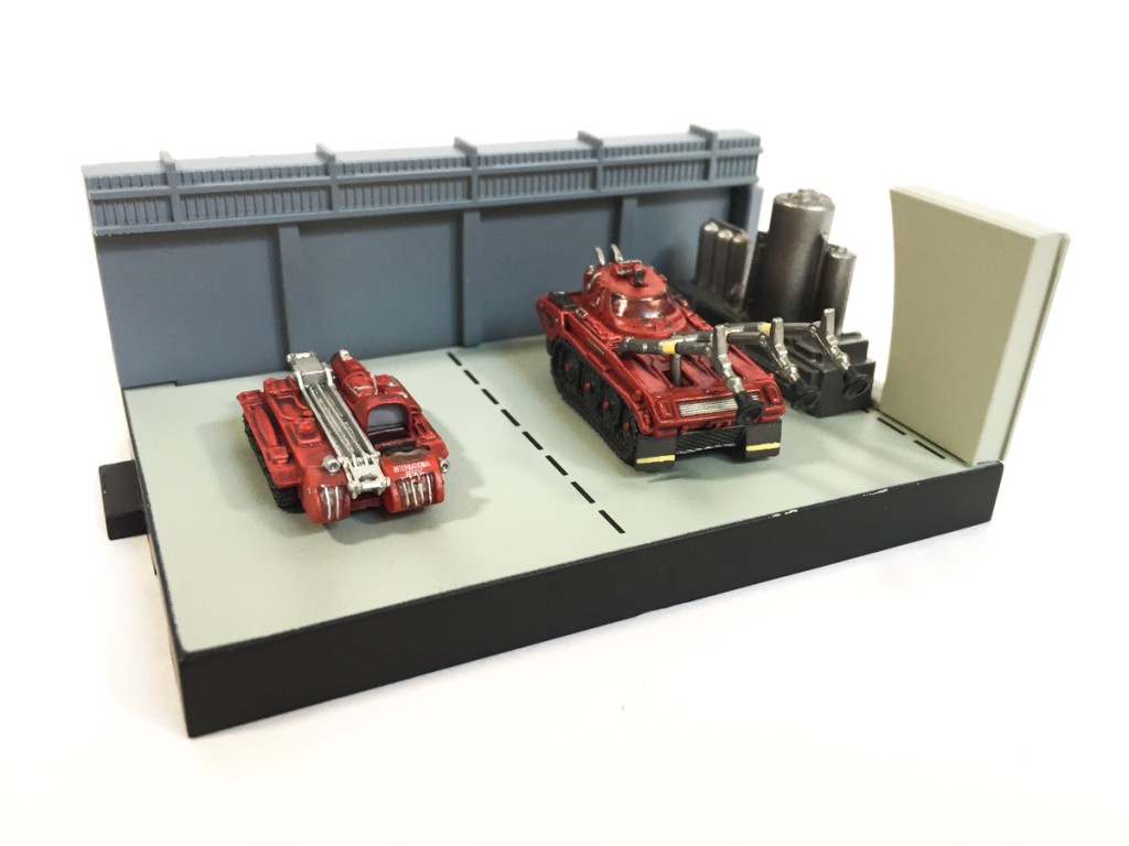TB1 Launch Bay LOOSE - Thunderbirds Konami Pod Vehicles Vol.2