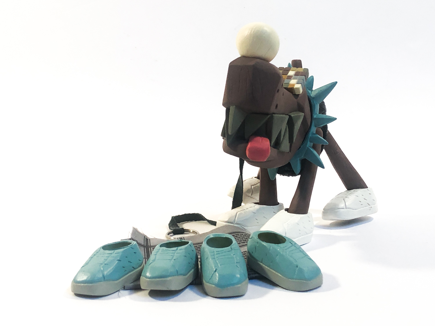 Figurine Woo.C Crazychildren N°13 Par Michael Lau - Crazysmiles 2003 - Scellée Neuve