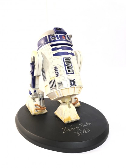 R2-D2 signé par Kenny Baker Attakus série limitée - 2001