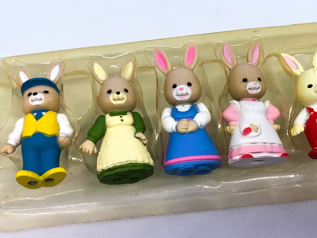 FAMILIES MAPLE TOWN Les Petits Malins Mr Bear la Lapine Bandai EUR 45,00 - ES