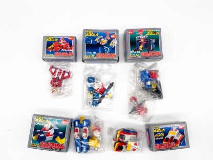 VOLTES V Gashapon BANDAI - Complet NEUF -CHOGOKIN CAPSULE TOY – Image 4