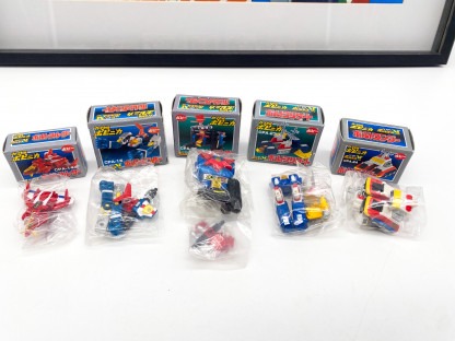 VOLTES V Gashapon BANDAI - Complet NEUF -CHOGOKIN CAPSULE TOY – Image 3