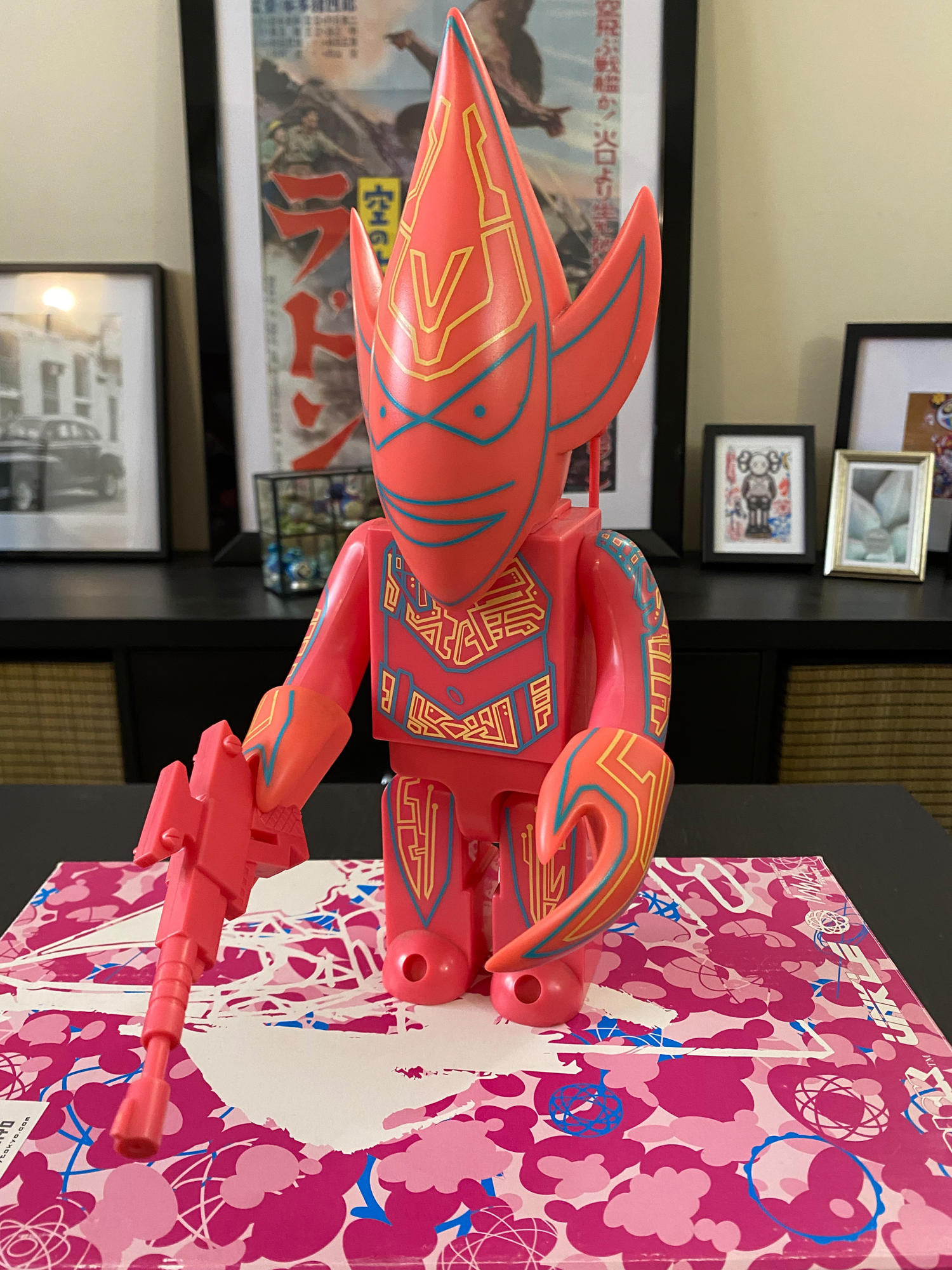 Kubrick Pointman Unkle 400% - Futura 2000 X Medicom Toy 