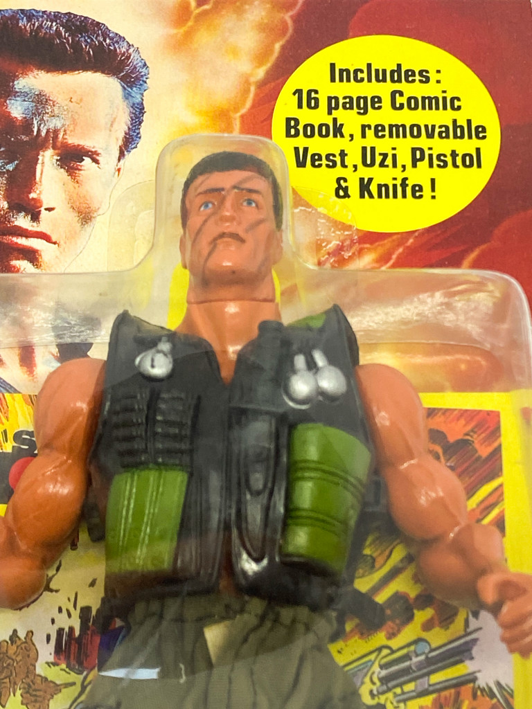 Commando Schwarzenegger Col. John Matrix Action Figure - 1985 Diamond ...