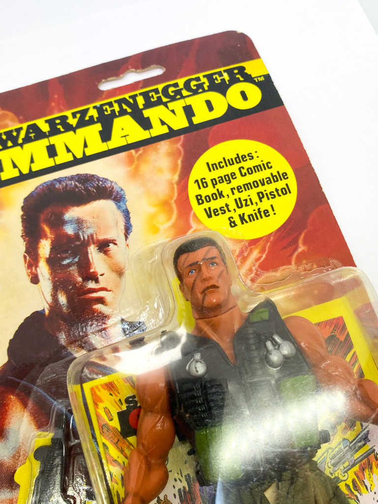 Commando Schwarzenegger Col. John Matrix Action Figure - 1985 Diamond ...