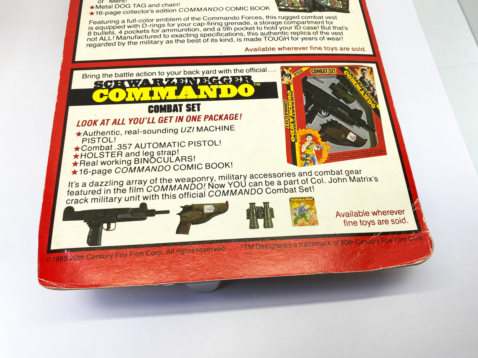 Commando Schwarzenegger Col. John Matrix Action Figure - 1985 Diamond ...