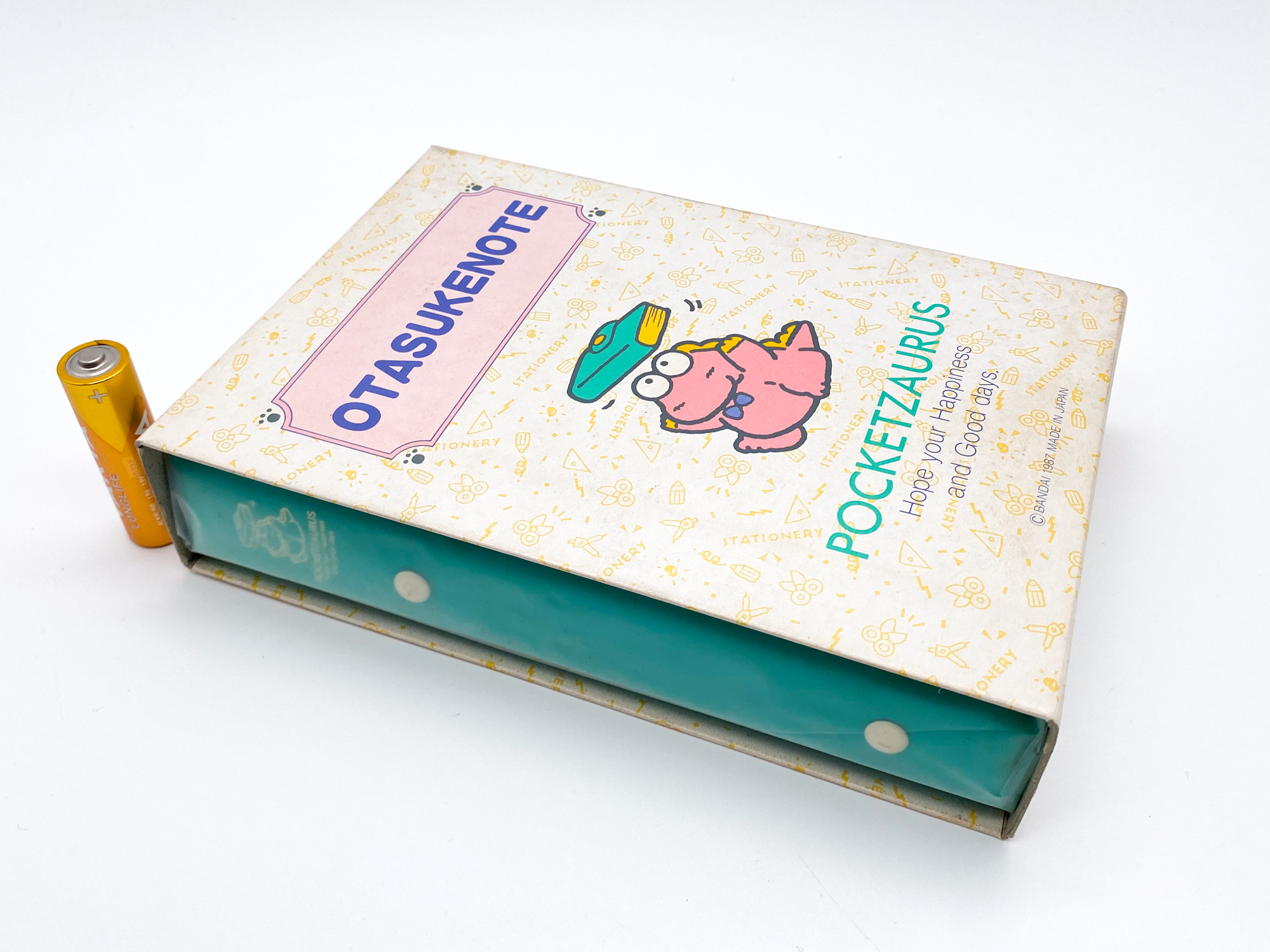 Coffret D’écriture Pocket Zaurus Hobby & Utility – DIPLODO – BANDAI 1987 Giftset Nos 07