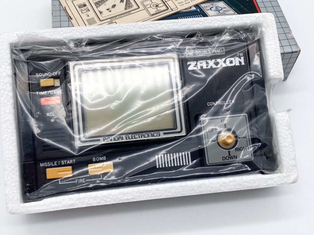 Console Portable Zaxxon Double Panel Sega/Bandai - LCD Game 1982 - Japon