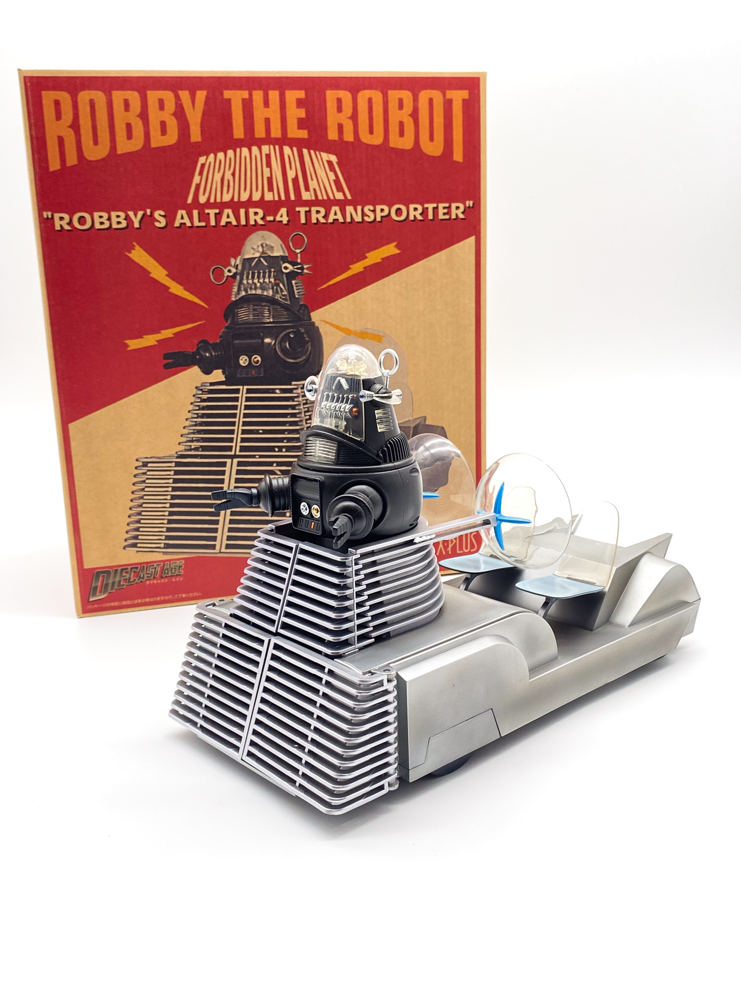 Forbidden Planet Robby the Robot with Altair-4 Transporter X-Plus Japan -  Fabuleuse Caverne