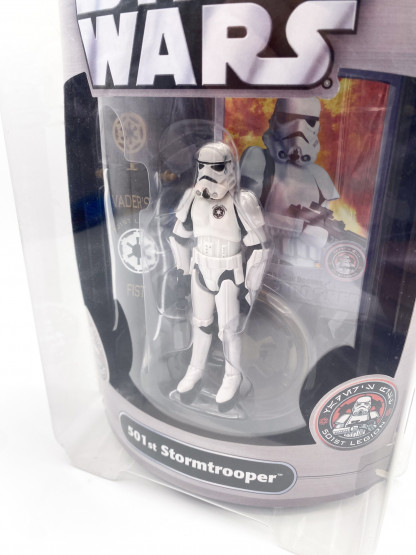 501st Stormtrooper 2006 SDCC STAR WARS Saga Collection MOC NEUF