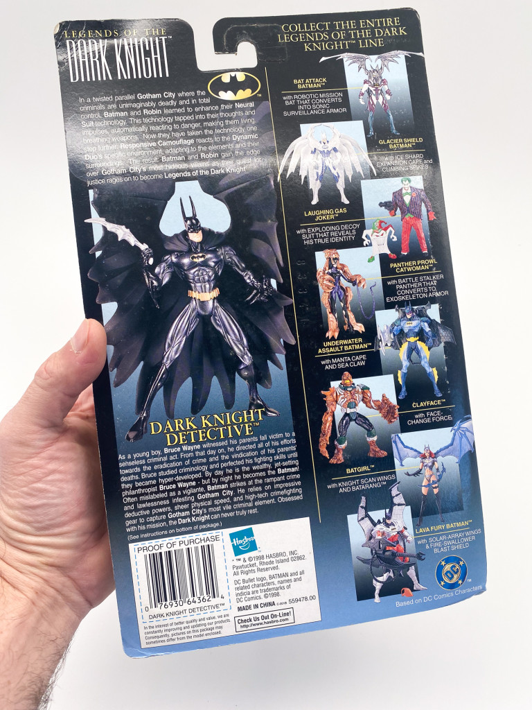 Batman Dark knight Detective - Hasbro 1998 - Fabuleuse Caverne