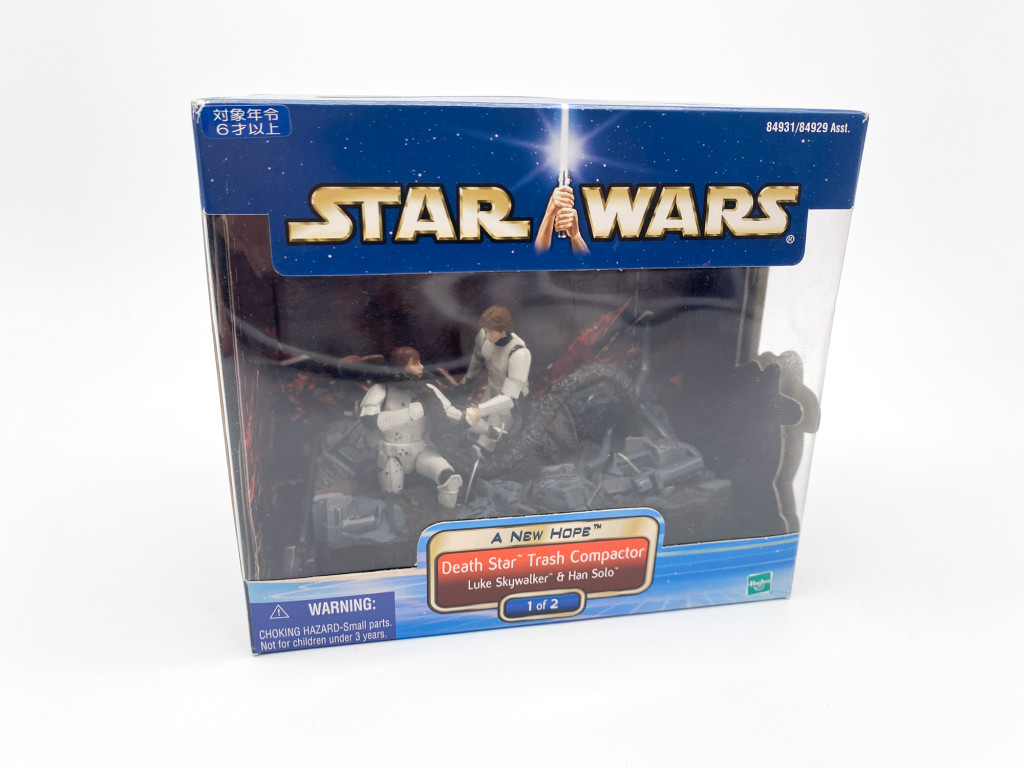 Luke Skywalker & Han Solo Death Star Trash Compactor Fabuleuse Caverne
