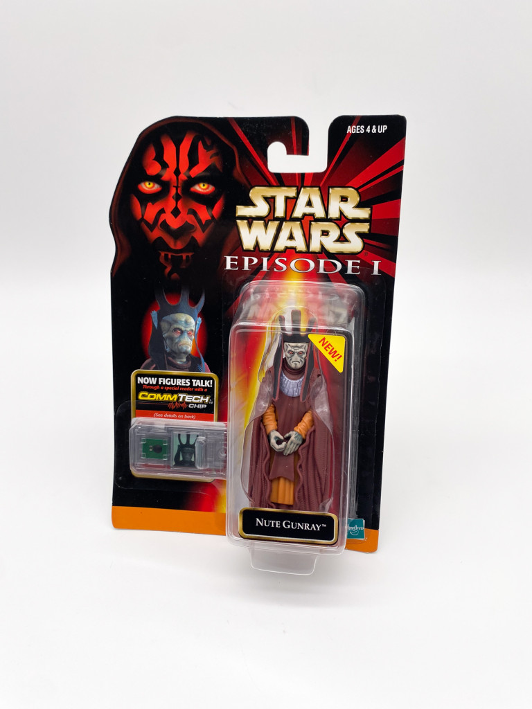 Star Wars Episodio 1 - Action Figure Nute Gunray (Viceré) Con CommTech Chip - Hasbro 1999 - 10 Cm - 3