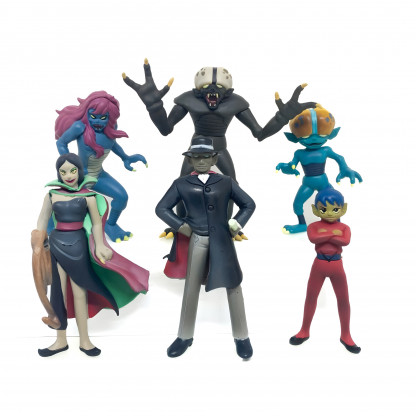 Yokai Ningen Bem Yujin Gashapon Figure Full Set of 6