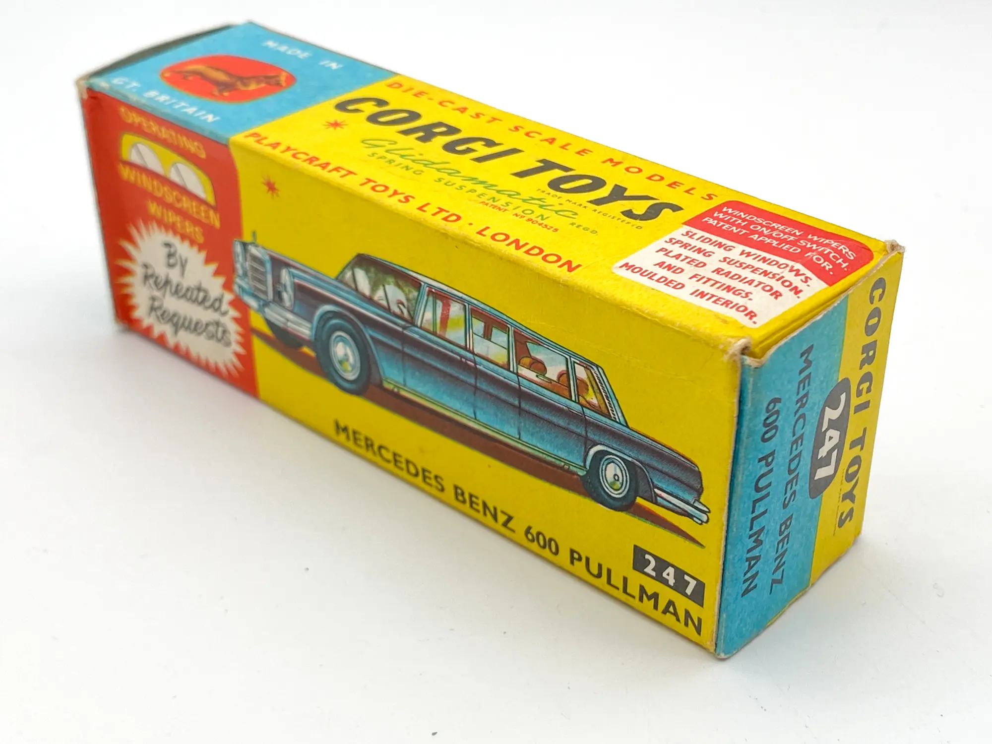 Corgi Toys 247 - Mercedes Benz 600 Pullman MIB 1964 – Image 11