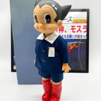 Astro Boy Sofubi Billiken 1997 School Uniform 44 cm