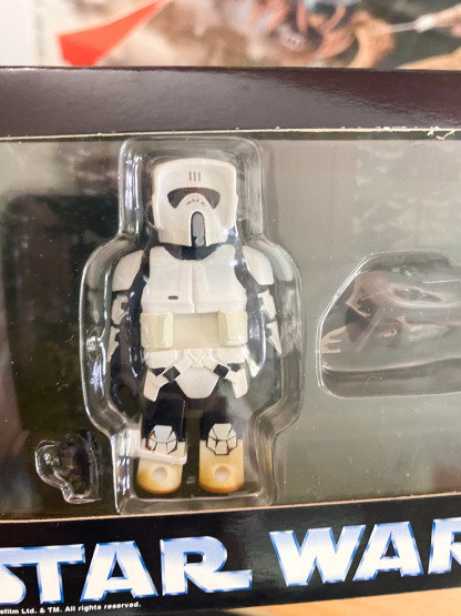 Kubrick STAR WARS Imperial Speeder Bike with Scout Trooper – Image 4