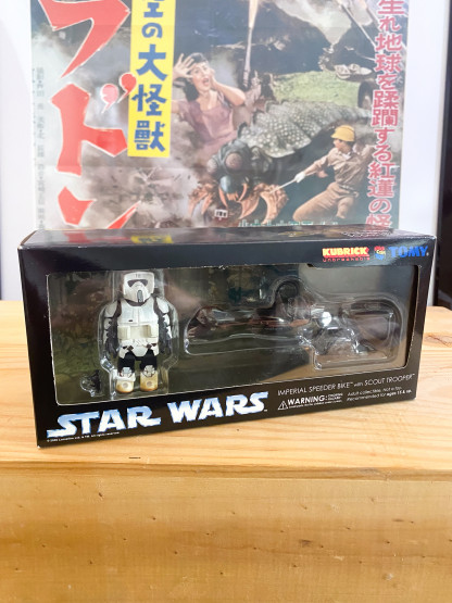 Kubrick STAR WARS Imperial Speeder Bike with Scout Trooper – Image 3