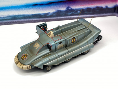 Captain Scarlet SPV Spectrum Pursuit Vehicle Diecast Aoshima 2003 MIB – Image 9