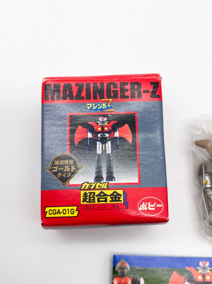 MAZINGER Z Gold Version CGA-01G BANDAI popy Gashapon Capsule toy – Image 2