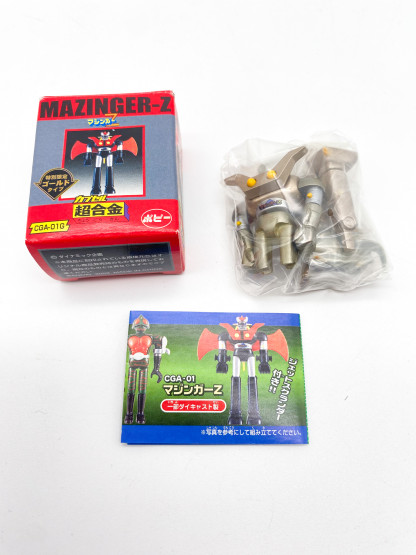 MAZINGER Z Gold Version CGA-01G BANDAI popy Gashapon Capsule toy