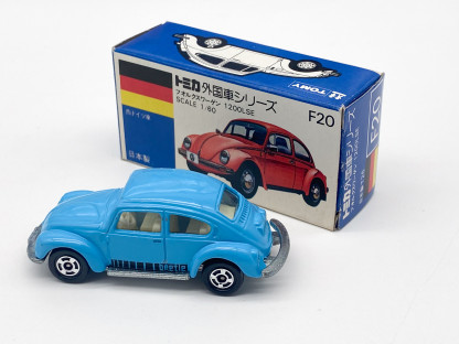 Tomica F20 - VOLKSWAGEN BEETLE 1200L SE mint