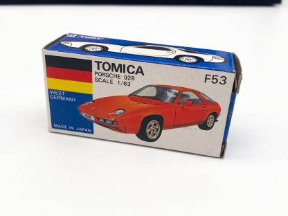 Tomica blue box F53 Red Porsche 928 MIB – Image 2
