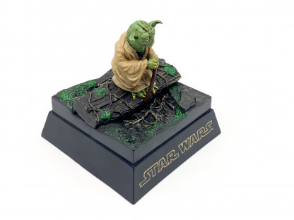 Yoda Mini Diorama Star Wars Tomy 2002 New sealed – Image 10