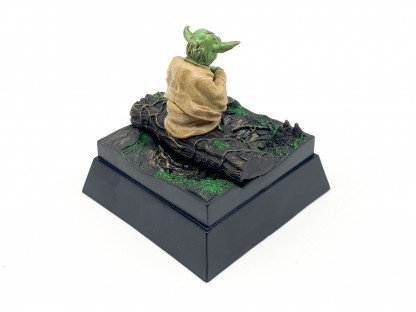 Yoda Mini Diorama Star Wars Tomy 2002 New sealed – Image 9