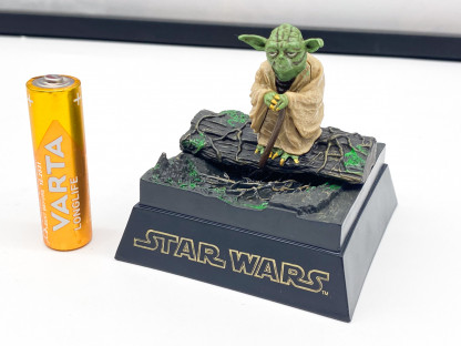 Yoda Mini Diorama Star Wars Tomy 2002 New sealed – Image 7