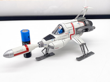 SHADO Interceptor UFO Gerry Anderson Aoshima Japan Diecast Loose – Image 6