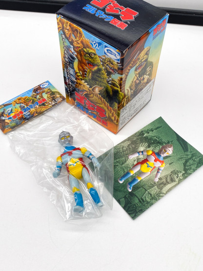 JET JAGUAR Godzilla Bullmark X Iwakura legends collection Mini Sofubi NEW