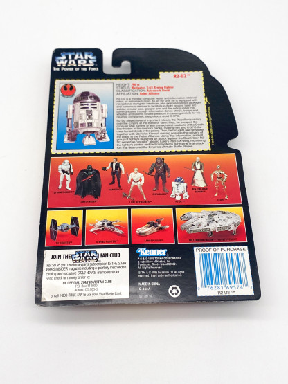 Kenny Baker signed R2-D2 POTF red card Kenner 1995 MOC – Image 6