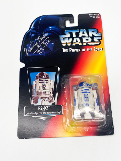 Kenny Baker signed R2-D2 POTF red card Kenner 1995 MOC – Image 5