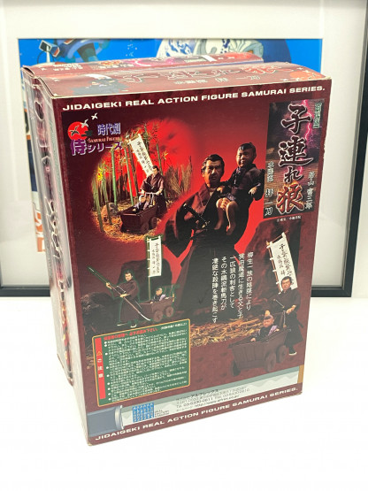 Lone wolf and cub Figures Ogami Itto - ALFREX JAPAN 1999 Baby Cart NIB – Image 15