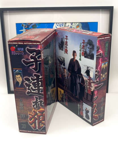 Lone wolf and cub Figures Ogami Itto - ALFREX JAPAN 1999 Baby Cart NIB – Image 14
