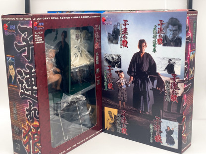 Lone wolf and cub Figures Ogami Itto - ALFREX JAPAN 1999 Baby Cart NIB – Image 11