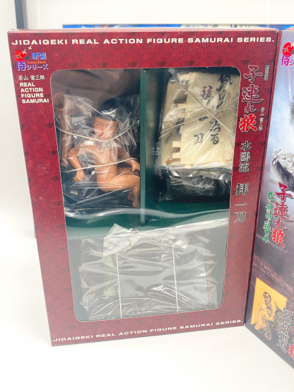 Lone wolf and cub Figures Ogami Itto - ALFREX JAPAN 1999 Baby Cart NIB – Image 9