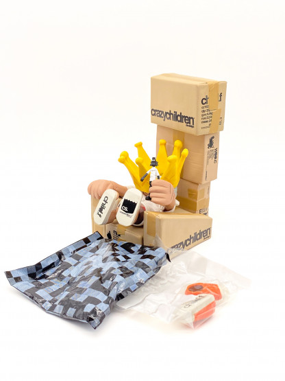 Michael LAU Crazychildren King #16 Crazysmiles 2002 MIB – Image 13