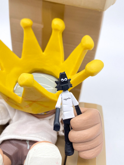 Michael LAU Crazychildren King #16 Crazysmiles 2002 MIB – Image 11