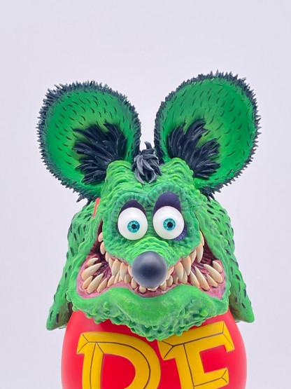 Rat Fink 8Ball Statue MoonEyes ACRO 2018 Ed Roth 30cm NIB – Image 14