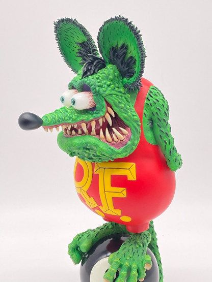 Rat Fink 8Ball Statue MoonEyes ACRO 2018 Ed Roth 30cm NIB – Image 12